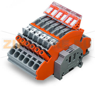 Compact terminal block; for current transformer circuit; 6,00 mm; multicoloured Wago 2007-8875 Contains:6 x 2-conductor disconnect/test terminal block, with touch-proof test sockets, for 4 mm O test plugs (2007?8821)3 x circuit jumper, insulated, 2-way (2007?8442)1 x jumper, insulated, 1-3-5 (282?435/011?000)3 x locking cover, mechanically locks multiple links, 2-pole (282?882)1 x end and separator plate, 1.5 mm thick, without lock-out seal option (2007?8892)6 x WMB Inline, plain, 1,500 WMB markers (5 mm) per reel (2009?115)2 x screwless end stop, 10 mm wide (249?117)...