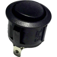 Переключатель клавишный 250 В/AC, 6 А, 1 x выкл/вкл TRU Components R13-112F B/B
