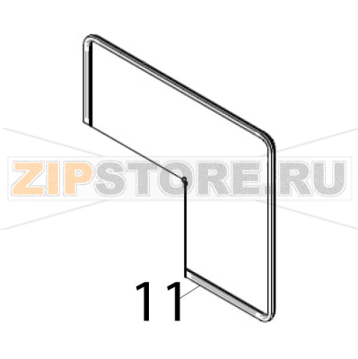 Guarnizione forno ribassata UG0434 Piron PF1006_PI1 Guarnizione forno ribassata UG0434 Piron PF1006_PI1Запчасть на деталировке под номером: 11