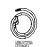 Cable 5X4MMQ H07RN-F L=1,8MT Unox XB 893