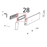 Cornice cruscotto C.T. Unox XVC 1005EP
