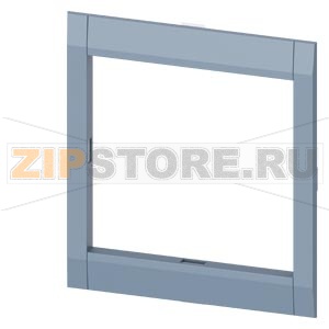cover frame 104.6x 100.8mm (WxH) accessory for: circuit breaker 3-pole with ETU access 3VA6 150/250 Siemens 3VA9143-0SB20 