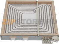 ELECTRIC PLATE [C] 3,5KW 300X300 SQUARED