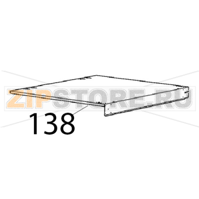 Coperchio 2 ventole Unox XVC 1005EP Coperchio 2 ventole Unox XVC 1005EPЗапчасть на деталировке под номером: 138