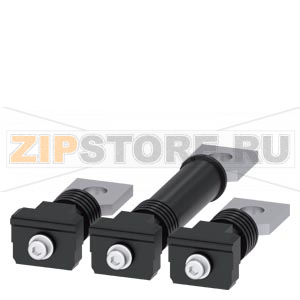 rear connection stud flat 3 units accessory for: 3VA6 150/250 Siemens 3VA9243-0QE00 