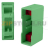 Держатель предохранителя, 32 A, AC 550 В, BS88/E1 Eaton SAFECLIP 32A FRONT CONNECTED GREEN - Держатель предохранителя, 32 A, AC 550 В, BS88/E1 Eaton SAFECLIP 32A FRONT CONNECTED GREEN
