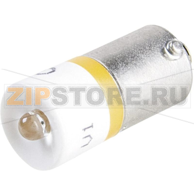 Светодиод, цоколь: BA9s, желтый, 10 шт Schlegel LD9-230UY 