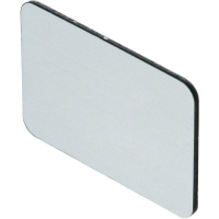 Этикетка самоклеющаяся 19x27 мм, антрацитовая, 10 шт Schlegel BZ23U