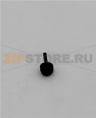 Black silicone end for sheet h = 8mm 