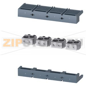 wire connector for 2 cables; 4 pcs. accessory for: 3VA55/3VA65/3VA66 Siemens 3VA9574-0JB23 