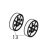 Core adapters 3" TSC MH240