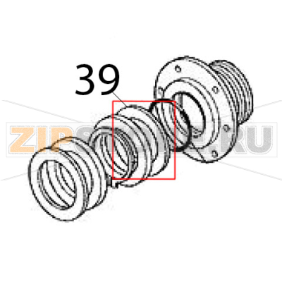 Rondella Scotsman MAR 301 SPLIT Rondella Scotsman MAR 301 SPLITЗапчасть на деталировке под номером: 39