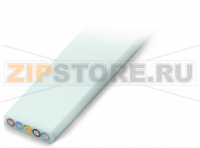 Плоский кабель; Eca; 5G 10 мм; PVC; 3L + N + PE; 0,6/1 кВ; 10,00 mm; светло-серые Wago 897-1051