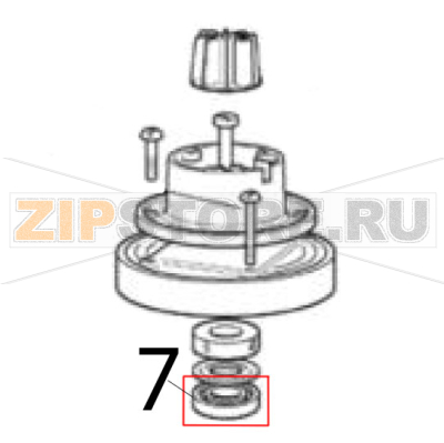 Cuscinetto Scotsman MF 46 AS Cuscinetto Scotsman MF 46 ASЗапчасть на деталировке под номером: 7