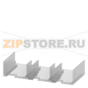 КЛЕММНАЯ КРЫШКА ДЛЯ РАМОЧНОГО КЛЕММНОГО БЛОКА ДЛЯ КОНТАКТОРОВ ТИПОРАЗМЕР S10/S12 ДЛЯ РЕЛЕ ПЕРЕГРУЗКИ 3RB106 Siemens 3RT1966-4EA2 