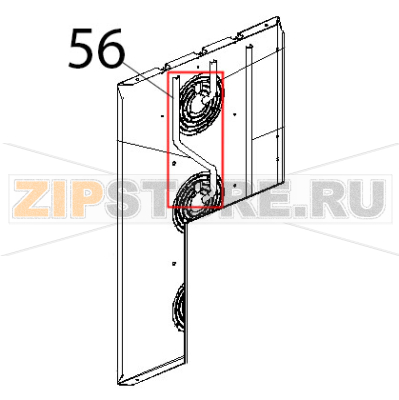 Tubo interno umidita SX D=16, SP=1 Unox XBC 804 Tubo interno umidita SX D=16, SP=1 Unox XBC 804Запчасть на деталировке под номером: 56