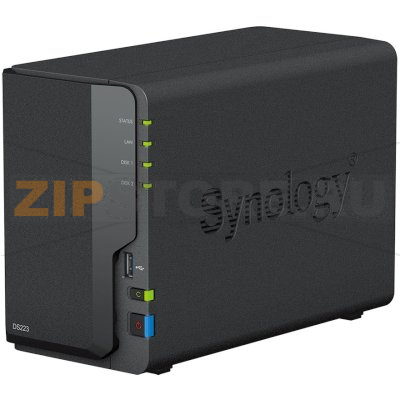Хранилище сетевое 2 Гб, DDR4, 1xRJ-45x1000 Мбит/с Synology DS223 