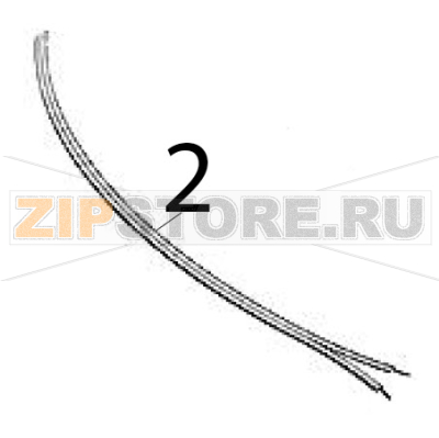 Sensore livello acqua Scotsman MF 46 WS Sensore livello acqua Scotsman MF 46 WSЗапчасть на деталировке под номером: 2
