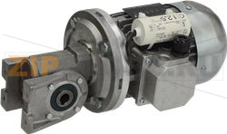 РЕДУКЦИОННЫЙ ЭЛЕКТРОДВИГАТЕЛЬ M63B4 0.12 КВТ, 230В, 50 ГЦ 