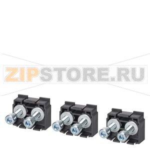 ПРИНАДЛЕЖНОСТЬ ДЛЯ VL1250, VL1600, NUT PLATE METRIC CONSISTS OF 3 PIECES 3 ПОЛЮСА Siemens 3VL9800-4TA30 