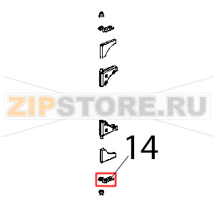 Cerniera inox vetro interno Unox XBC 604P Cerniera inox vetro interno Unox XBC 604PЗапчасть на деталировке под номером: 14