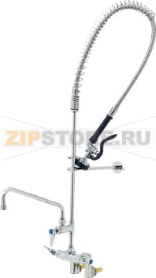 НАСТЕННЫЙ СМЕСИТЕЛЬ НА ДВА ОТВЕРСТИЯ Ø 1/2&quot; 