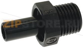 КОНЦЕВОЙ КОЛЕНЧАТЫЙ ФИТИНГ ДЛЯ ШЛАНГА JG PM050802E 