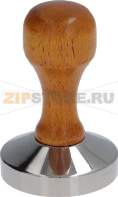 TAMPER WOOD AND STAINLESS STEEL ø 58 mm 