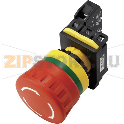 Кнопка аварийной остановки 240 В/AC, 6 А, IP65, 1 шт DECA A20B-V4E30R 