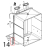 Staffa zincata sostegno muffola Unox XBC 815G