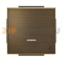 Клавиша для одноклавишных выключателей с таймером, античная латунь ABB 2CLA856200A1201