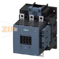 КОНТАКТОР 55КВТ/400V/AC-3, AC/DC-НОМИНАЛЬНОЕ ПИТАЮЩЕЕ НАПРЯЖЕНИЕ УПРАВЛЕНИЯ UC 23-26V ВСПОМОГАТЕЛЬНЫЕ КОНТАКТЫ 2НО+2НЗ, ТИПОРАЗМЕР S6 ШИННЫЕ НАКОНЕЧНИКИ ПРИВОД: ОБЫЧНЫЙ ПРУЖИННЫЕ КЛЕММЫ (CAGE CLAMP) Siemens 3RT1054-2AB36