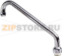 J shaped LCA Spout Ø25x350x150