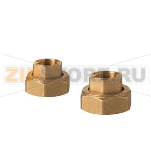 ALG15.152B - Латунный фитинг G 1 &quot;/ Rp &amp;#189;&quot;, набор из 2шт Siemens ALG15.152B 