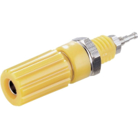 Зажим полюсной 10 А, желтый, 1 шт TRU Components 1587899