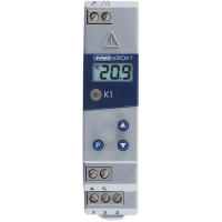 Термостат цифровой, тип: KTY, от -200 до +600°C, 10 А, 90x22.5х61.6, 1 шт JUMO eTRON T