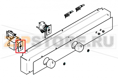 Piastrina distanziale timer e termostato per forni modd Tecnoeka EKF 423  Piastrina distanziale timer e termostato per forni modd Tecnoeka EKF 423Запчасть на сборочном чертеже под номером: 30307040Название запчасти на английском языке:&nbsp;Piastrina distanziale timer e termostato per forni modd Tecnoeka EKF 423
