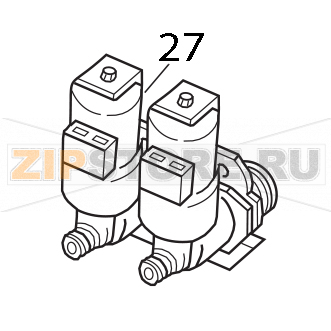 Elettrovalvola - 2 vie Elettrobar E50 Elettrovalvola - 2 vie Elettrobar E50Запчасть на деталировке под номером: 27Название запчасти на английском языке: Elettrovalvola - 2 vie Elettrobar E50.