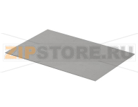 Плата передняя, 2 mm, алюминий, прозрачно анодированный Bopla BO FP 60036