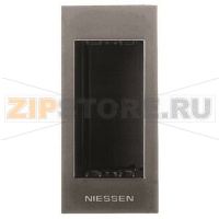 Цоколь для установки в мебель/перегородки, антрацитовый ABB 956.40