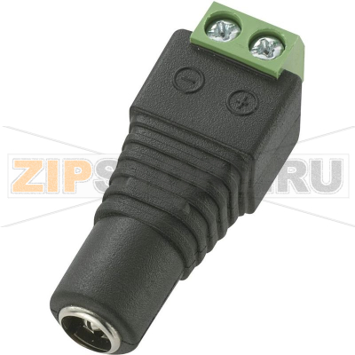 Штекер низковольтный 2.1 мм, 5.5 мм, 1 шт TRU Components 716331 