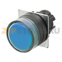 Переключатель кнопочный Omron A22NZ-BGM-NAA