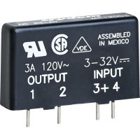 Реле твердотельное 3 А, 280 В/AC, 1 шт Crydom MP240D3