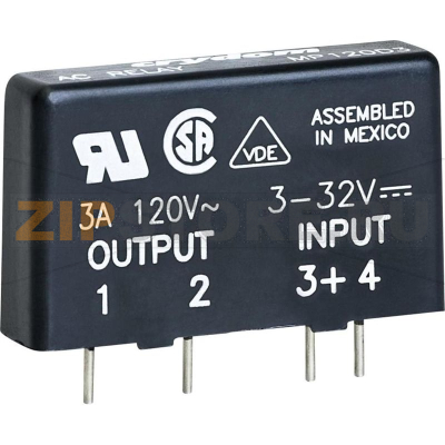 Реле твердотельное 3 А, 280 В/AC, 1 шт Crydom MP240D3 