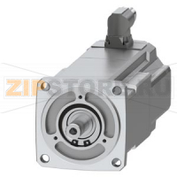 SIMOTICS S-1FK2 CT Серводвигатель М0 = 2,4 Нм; ПН = 0,75 кВт при нн = 3000 оборотов в минуту (380-480); ПН = 0,375 кВт при нн = 1500 оборотов в минуту (200-240 В); С удерживающим тормозом; Степень защиты IP64; Цилиндрический вал D14 х 30 мм; Абсолютный да