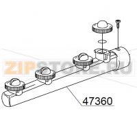 Left wash pipe DIHR HT 11