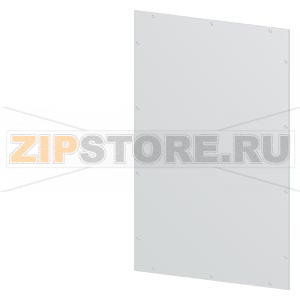 SIVACON, side panel / rear panel, Closed, IP40, H: 2000 mm, W: 1200 mm, RAL 7035 Siemens 8MF1020-2UW60-1C 