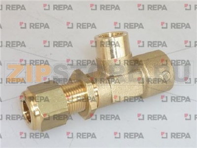 RACCORDO A T 1/4F-1/8F-BICONO ø 8 mm 