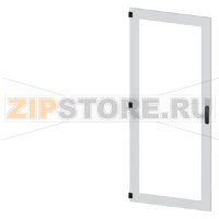 SIVACON, door, left, inspection window, IP55, H: 2000 mm, W: 800 mm, RAL 7035, Protection class 1 Siemens 8MF1080-2UT15-0BE2