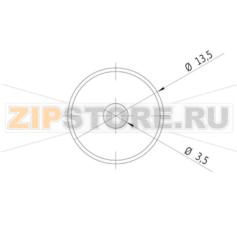 Модуль лазерный, красный, 1 МВт Picotronic DC650-1-4.5(14x64)-S-AP 